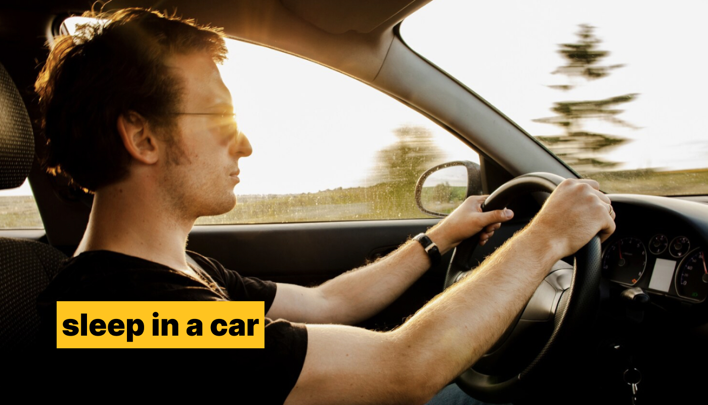 In what states is it legal to sleep in a car?