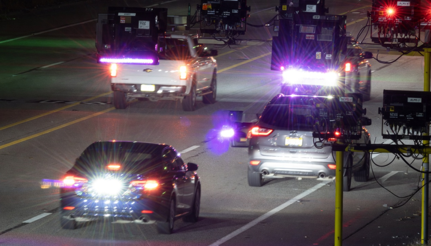 License Plate Film and Infrared Traffic Cameras: Reflection Stress Test