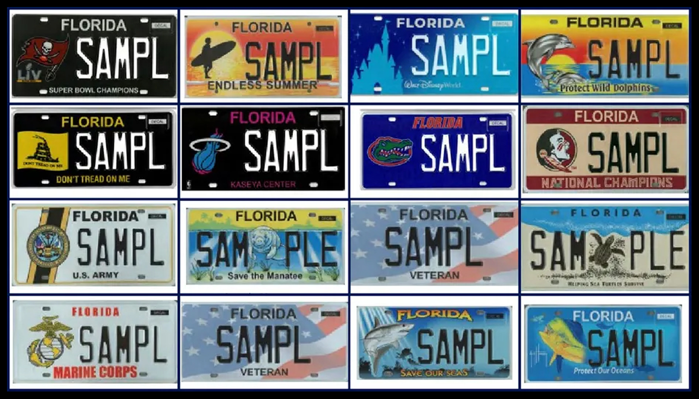 Florida: Why Such Bright Designs?