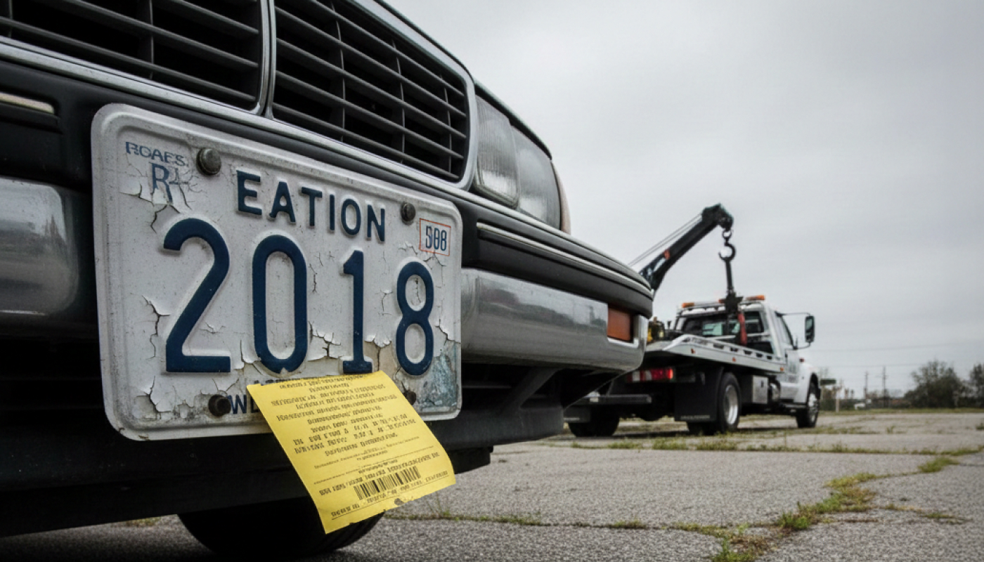 Expired license plate penalties